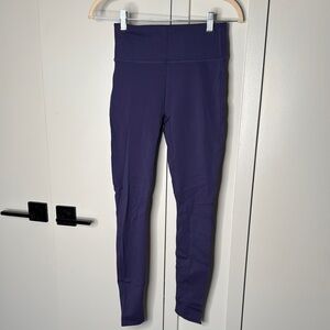 Fabletics Purple Leggings with phone / key holder